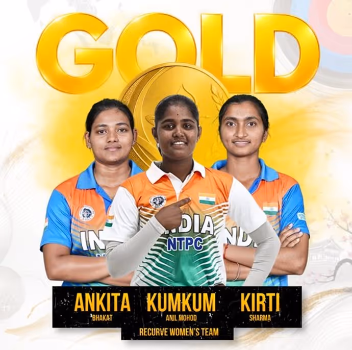 Asian Games 2026: Korea की 28 साल की बादशाहत टूटी! भारत की बेटियों का Gold धमाका, 9 PHOTOS