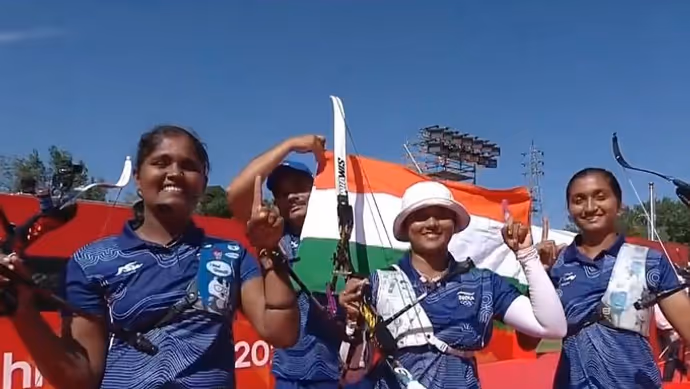 Asian Games 2026: Korea की 28 साल की बादशाहत टूटी! भारत की बेटियों का Gold धमाका, 9 PHOTOS
