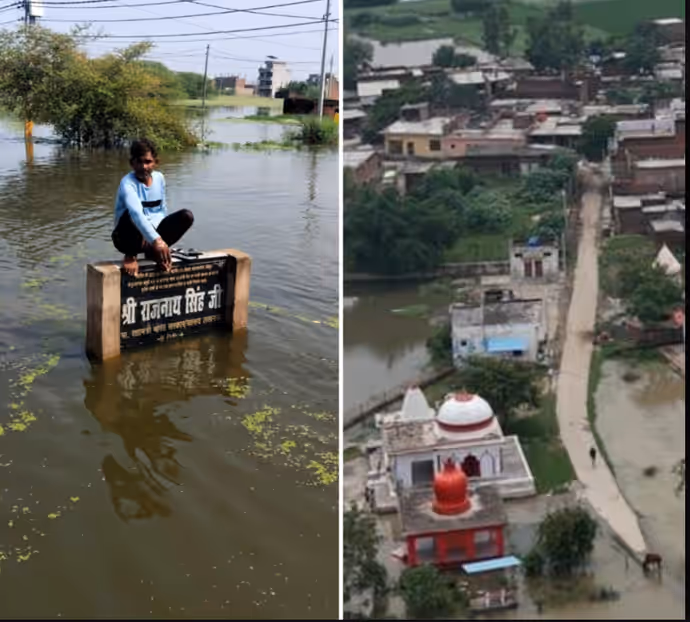 लखनऊ में जलप्रलय की 7 डरावनी तस्वीरें: 40 हजार घरों में भरा पानी...भयानक है हालात