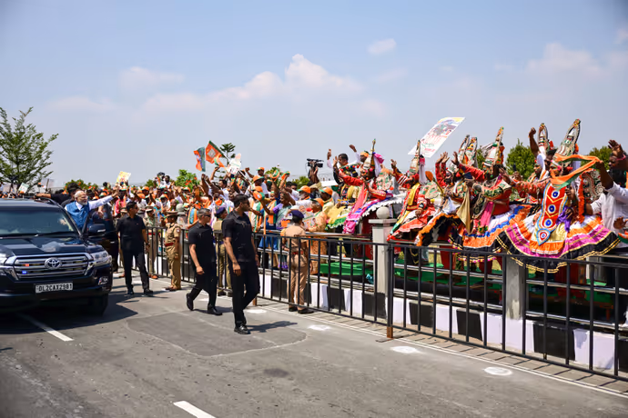 चेन्नई में PM मोदी के रोड शो की 7 खास तस्वीरें: तमिलनाडु की जनता ने यूं किया वेलकम