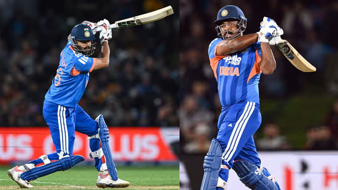IND vs NZ 1st T20: 10 PHOTO में देखें, टीम इंडिया ने कीवी गेंदबाजों की कैसे उधेड़ी बखिया