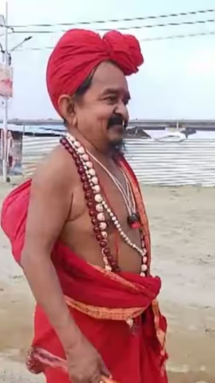 Baba Gangapuri atPrayagraj Mahakumbh 2025 | 32 ವರ್ಷಗಳಿಂದ ಸ್ನಾನ ಮಾಡದ 3 ...