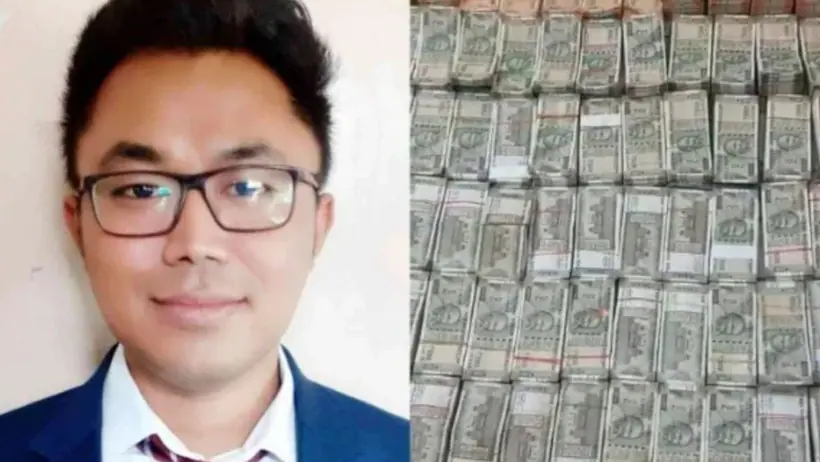 Dhiman Chakma, Sub Collector of Dharamgarh