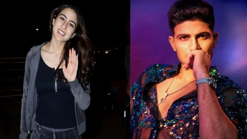 shubman gill and Sara Ali Khan spotted at airport 