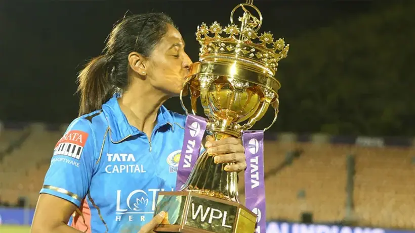 harmanpreet Kaur after winning wpl title