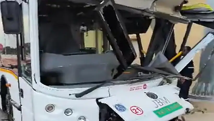 Bengaluru Airport Bus Accident