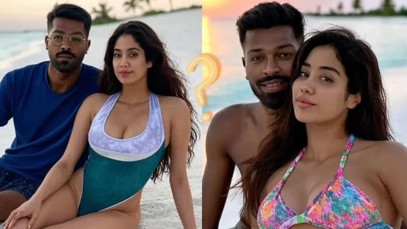 Hardik Jahnvi ai images viral