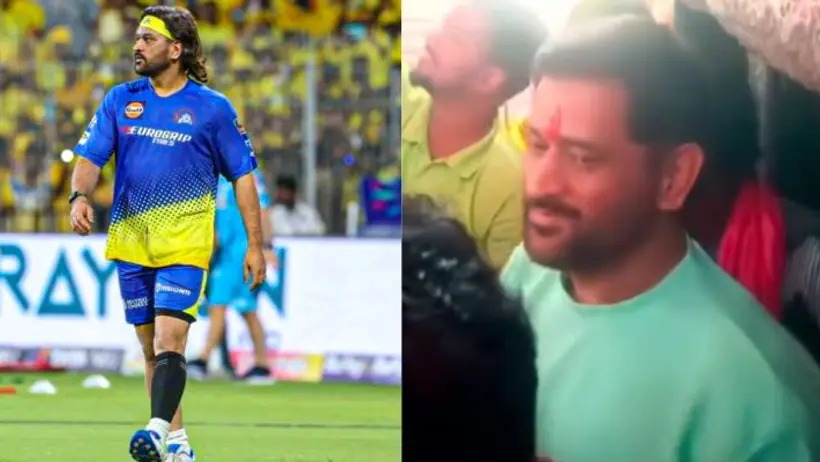 ms dhoni visited ranchi temple