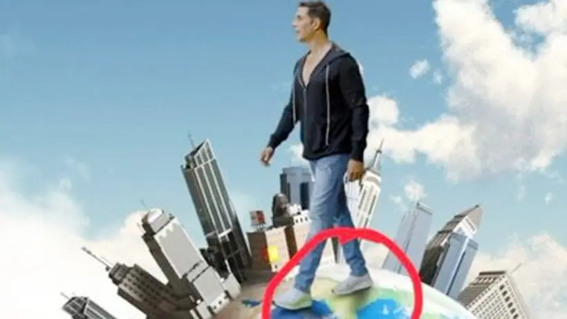 Akshay Kumar Getting Brutally Trolled For Walking On India Map