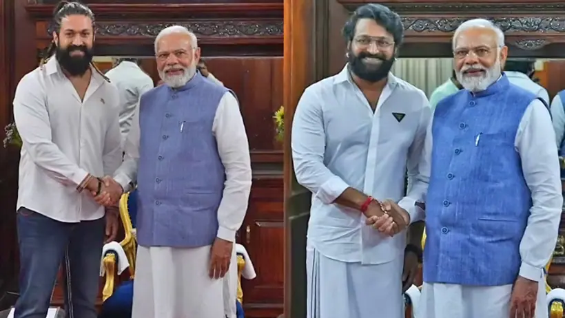 PM Modi Meet South Actors
