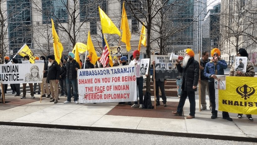Khalistan supporters violence US