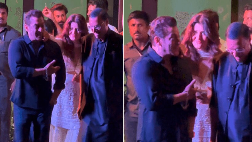 sangeeta bijlani gets cozy with salman khan