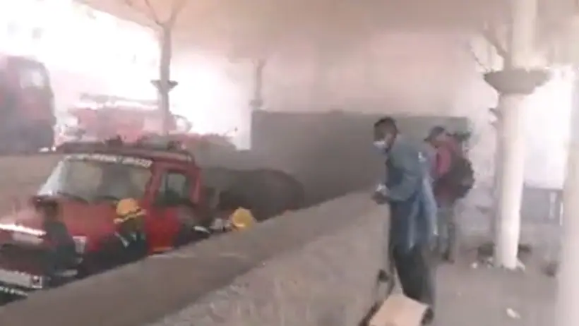 Fire in Hospital
