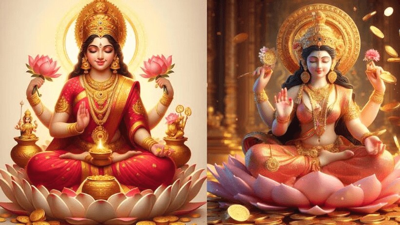 Best direction for Maa Laxmi picture