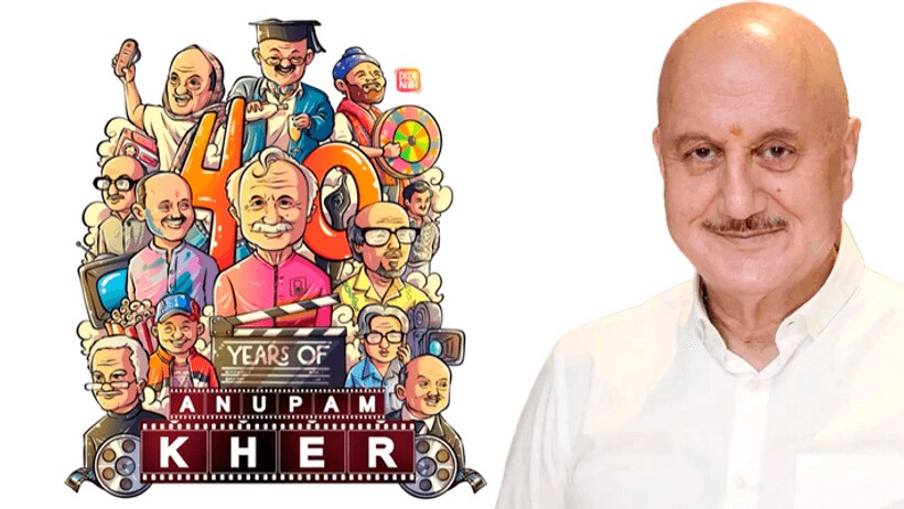 Yashraj Films celebrate Anupam Kher 40 years journey