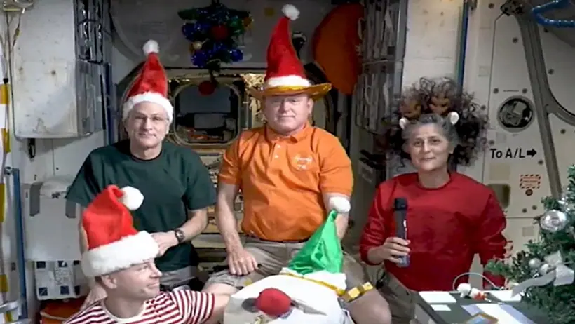 Sunita Williams celebrated Christmas 