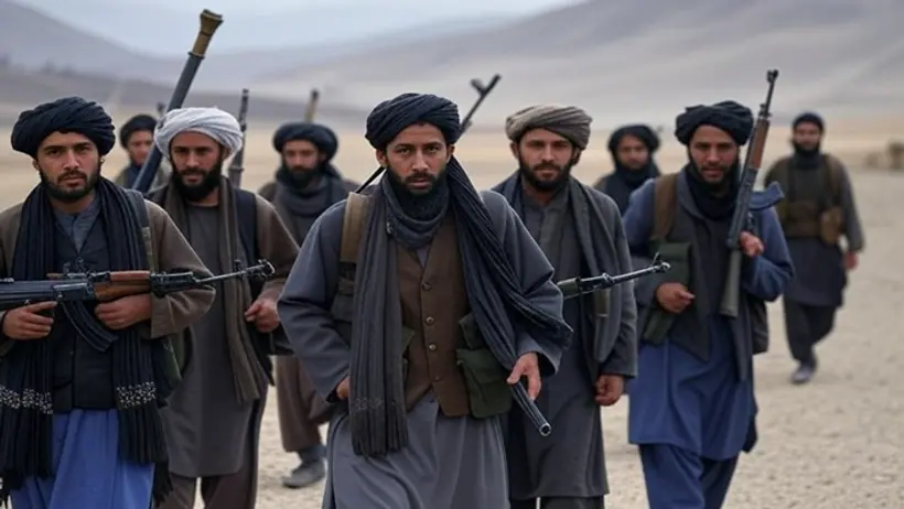Taliban fighters 
