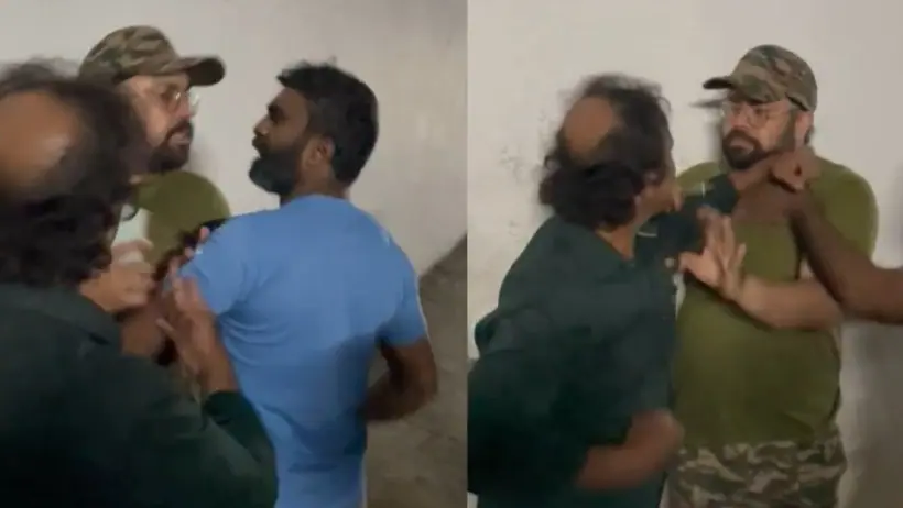 Lieutenant Colonel attacked by goons in Kerala 