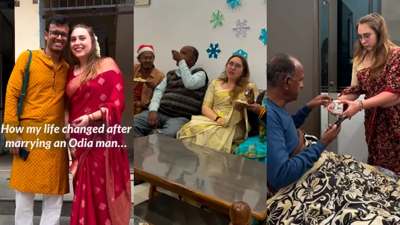 US girl become indian daughter in law