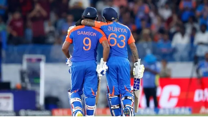 suryakumar yadav   sanju samson