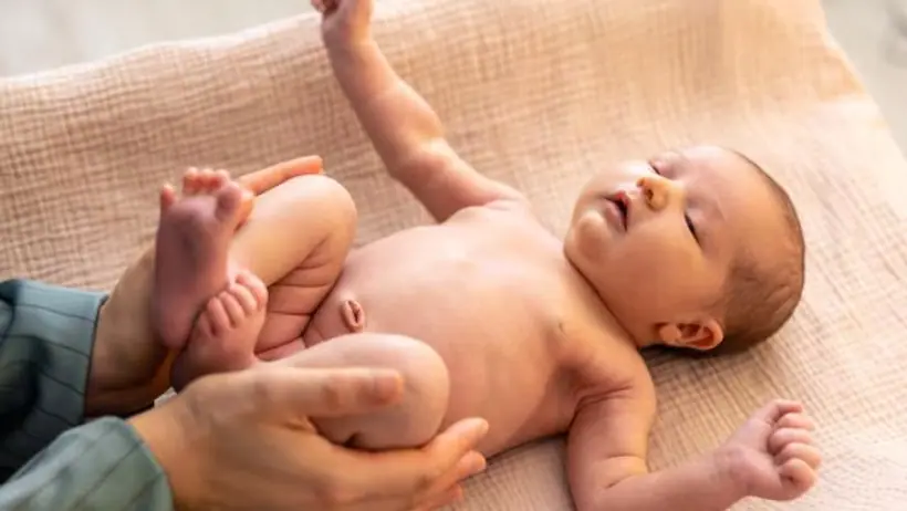 massage baby wrong