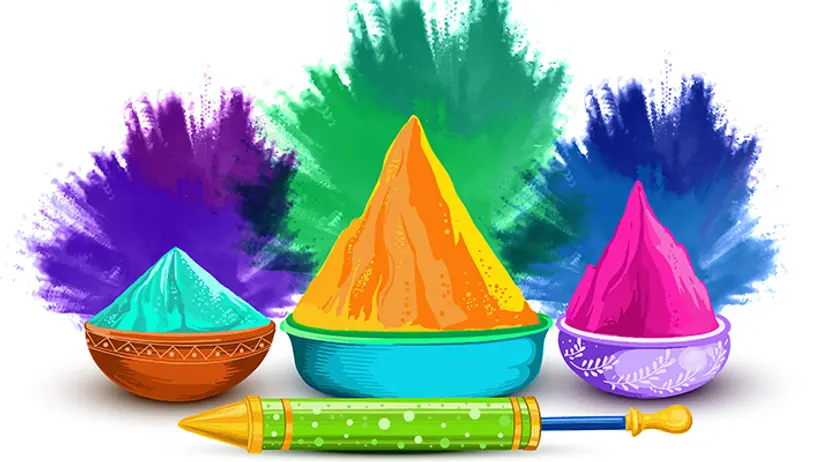 Diy Holi colours
