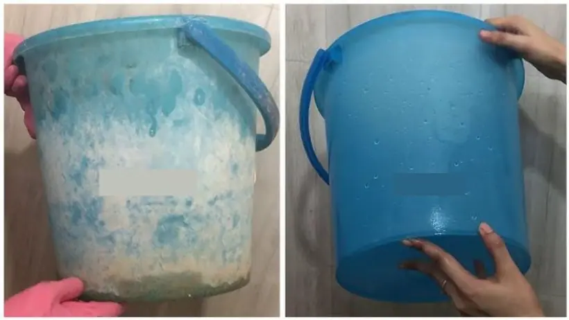Best ways to remove bucket water stains