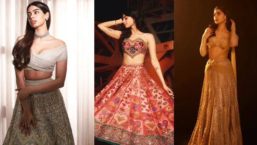 Khushi Kapoor Inspired Lehenga Looks