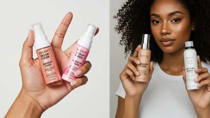 Makeup setting spray vs fixer