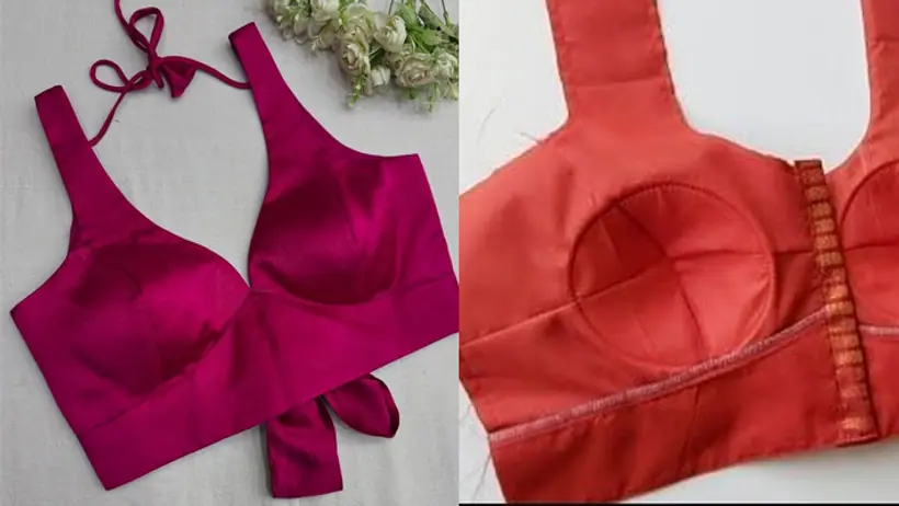 how to attach breast pads in non padded blouse