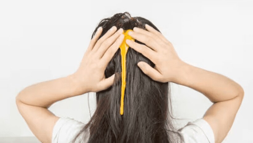 egg on hair