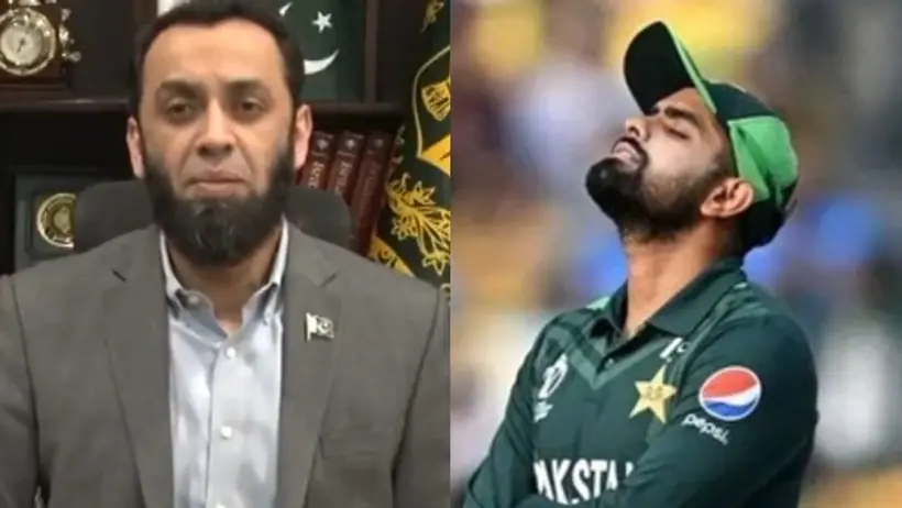 Attaullah Tarar and Babar Azam