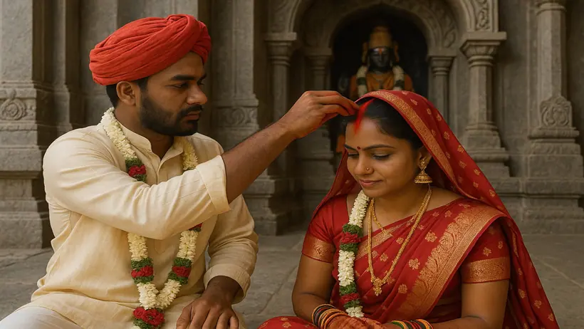 Aurangabad love marriage temple wedding 