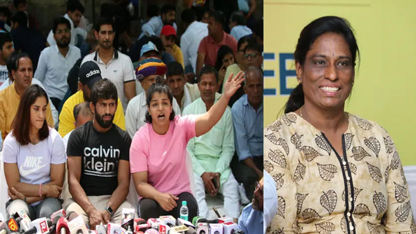 PT Usha vs Indian wrestlers