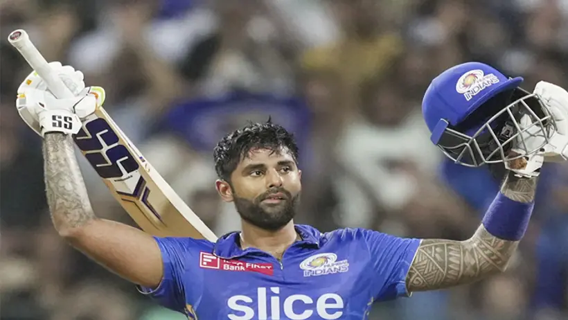 cricketers reaction on suryakumar yadav century
