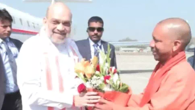 prayagraj mahakumbh 2025 amit shah prayagraj mahakumbh sangam snaan juna akhada
