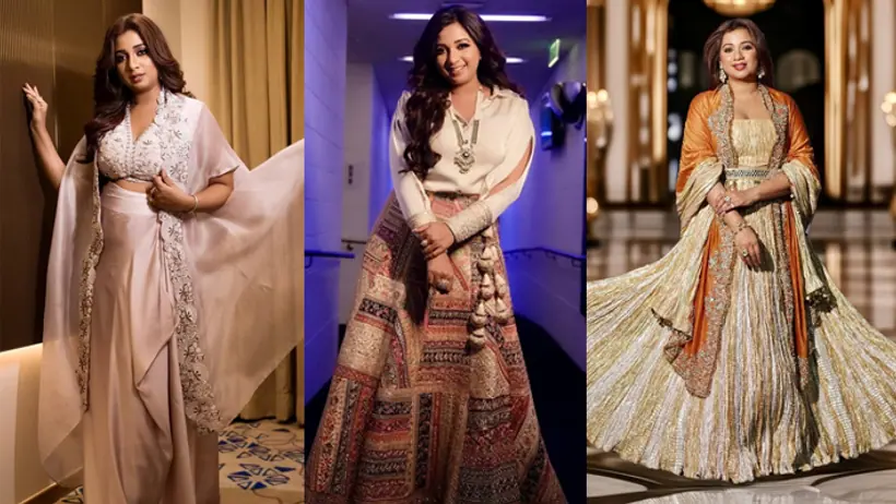 Shreya Ghoshal Lehenga Looks