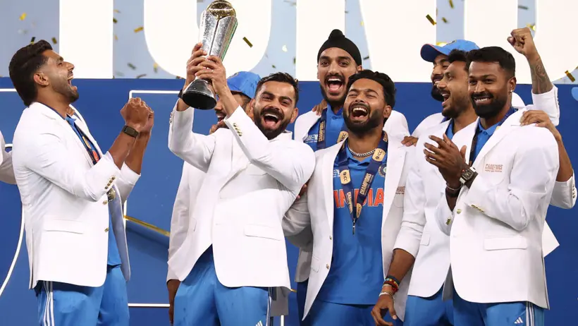 Champions Trophy tournament White coat history