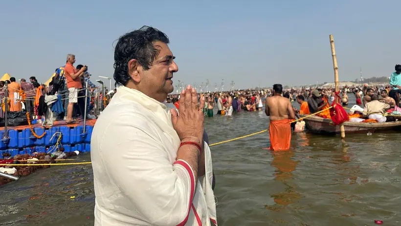 RPN Singh in Mahakumbh