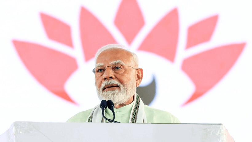 PM Modi lays the foundation stone of Madhav Netralaya Premium Centre
