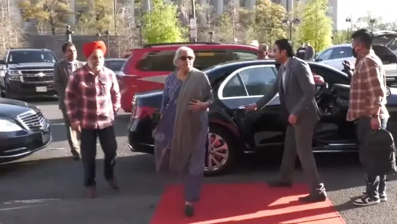 Nirmala Sitharaman reaches Washington