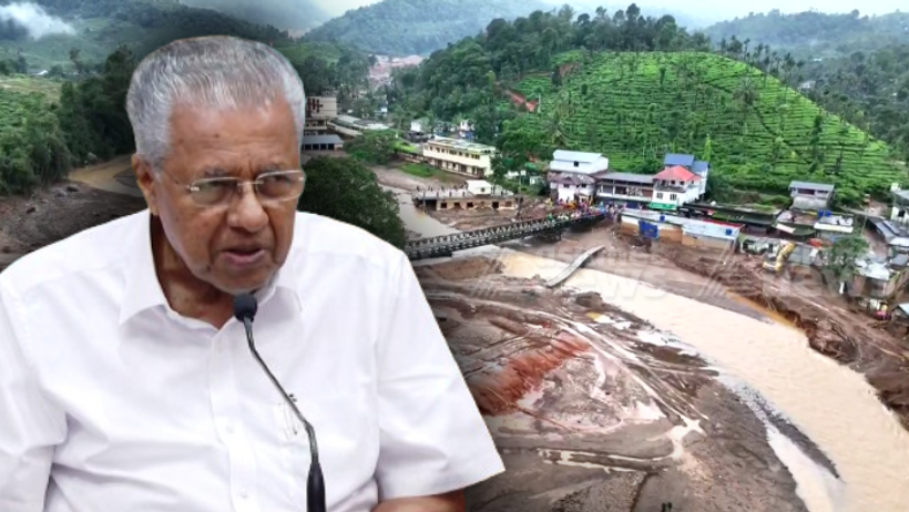 CM Pinarayi Vijayan, Wayanad disaster
