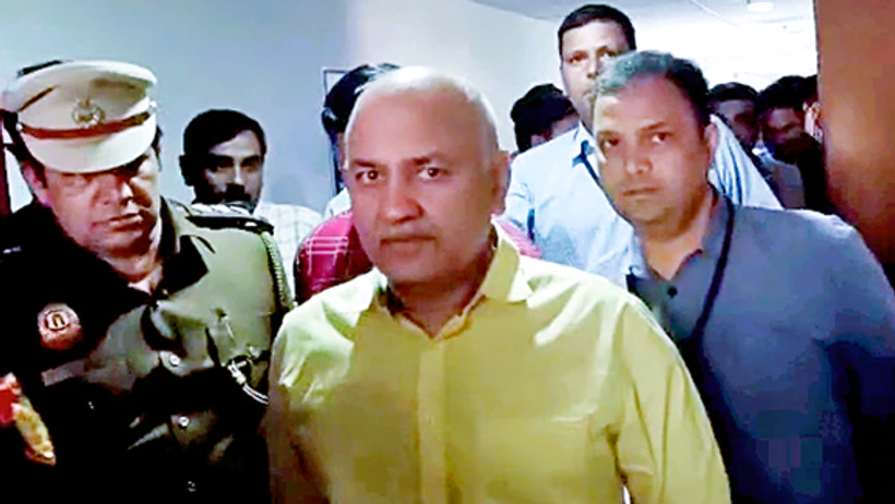 Jailed in Delhi liquor scam AAP leader Manish Sisodia 