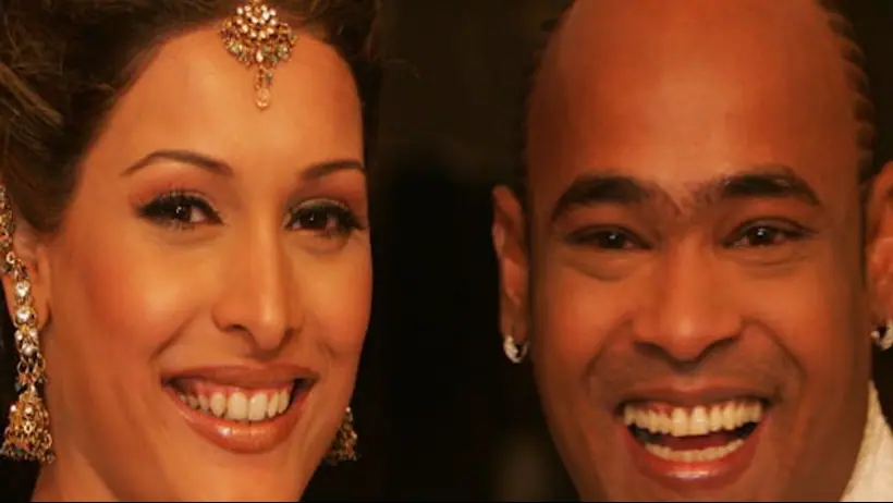 Vinod Kambli and Andrea