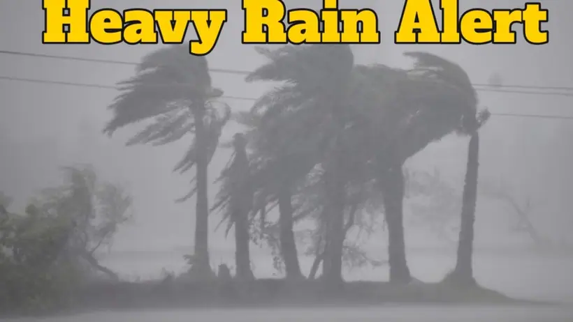 heavy rain alert