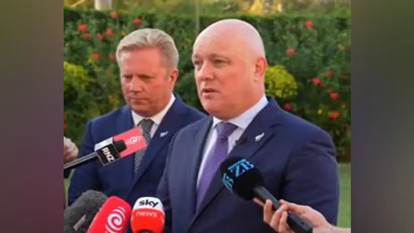 New Zealand PM Christopher Luxon (Image Credit: X/@chrisluxonmp)