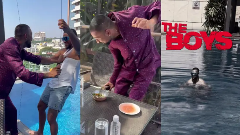 krunal Pandya shares funny video with Nicholas pooran