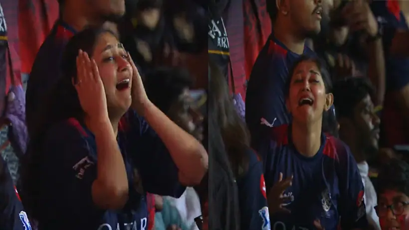 RCB fan girl reaction goes viral