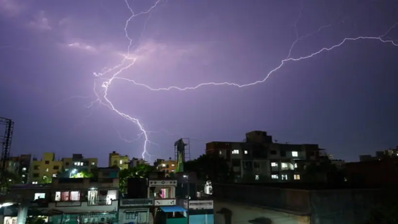Four killed due to lightning