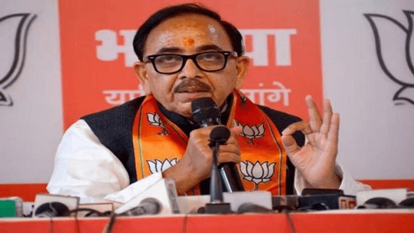 यूपी चुनाव: महेंद्र नाथ पांडेय का अखिलेश पर तंज, बोले  'अपराधियों को संरक्षण देने में पिता से भी निकले आगे'